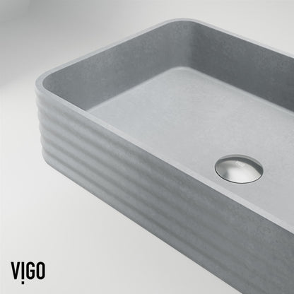 Cadman Concreto Stone™ Composite Vessel Bathroom Sink