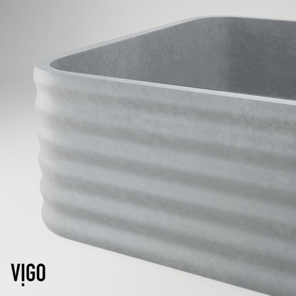 Cadman Concreto Stone™ Composite Vessel Bathroom Sink