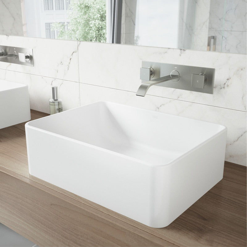 Titus Wall Mounted Bathroom Lavatory Faucet