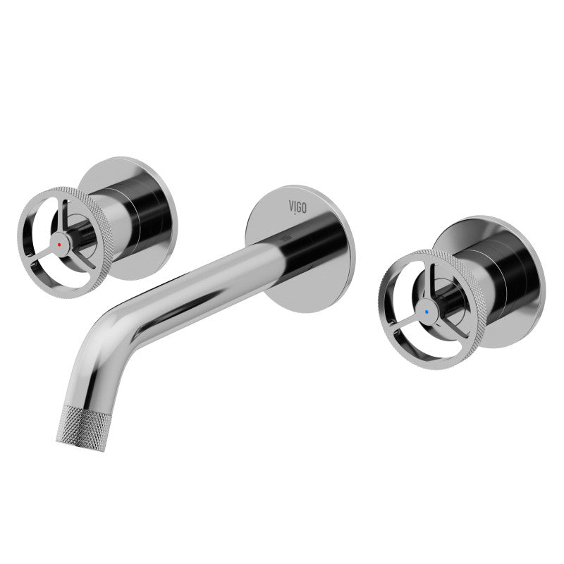 Cass Wall Mounted Bathroom Lavatory Faucet