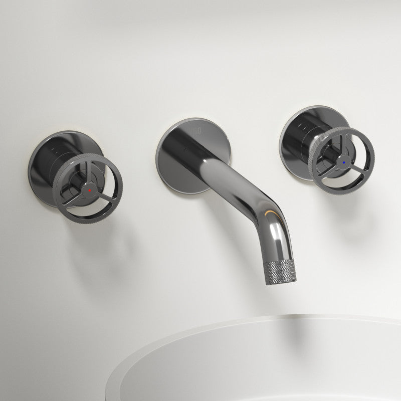 Cass Wall Mounted Bathroom Lavatory Faucet