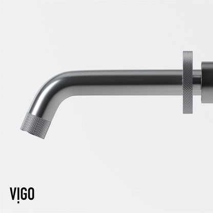 Cass Wall Mounted Bathroom Lavatory Faucet