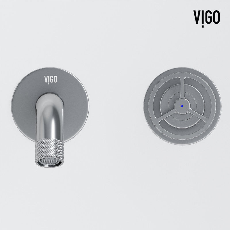 Cass Wall Mounted Bathroom Lavatory Faucet