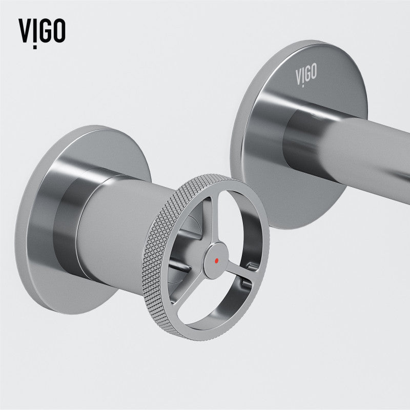 Cass Wall Mounted Bathroom Lavatory Faucet