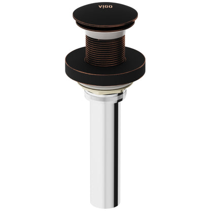 VIGO Vessel Bathroom Sink Drain Pop