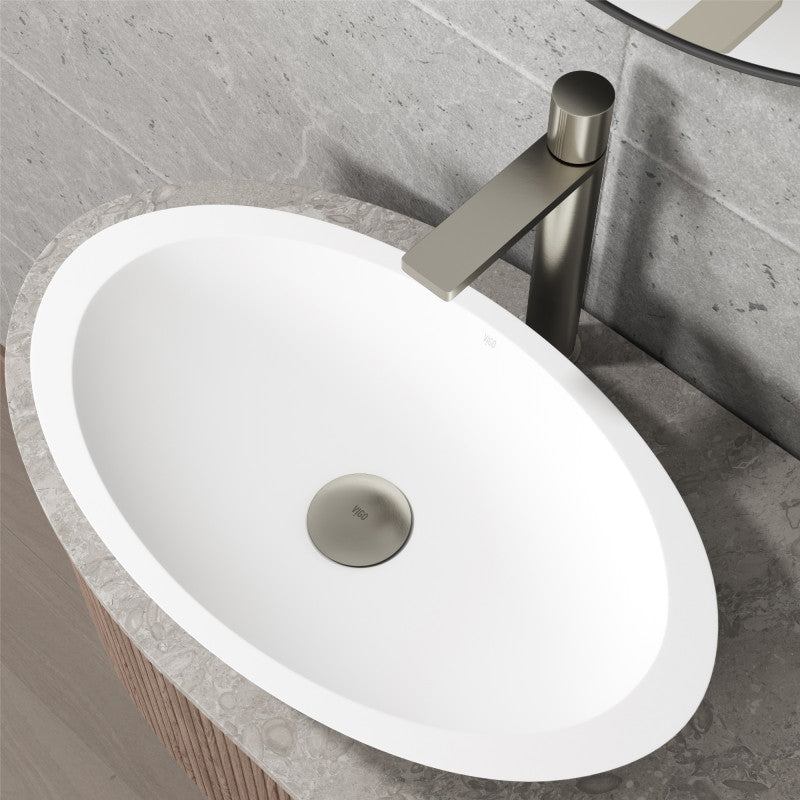 VIGO Vessel Bathroom Sink Drain Pop