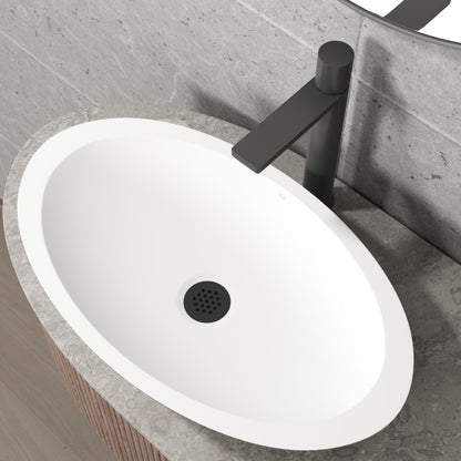 VIGO Vessel Bathroom Sink Grid Drain