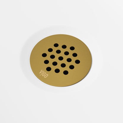 VIGO Vessel Bathroom Sink Grid Drain