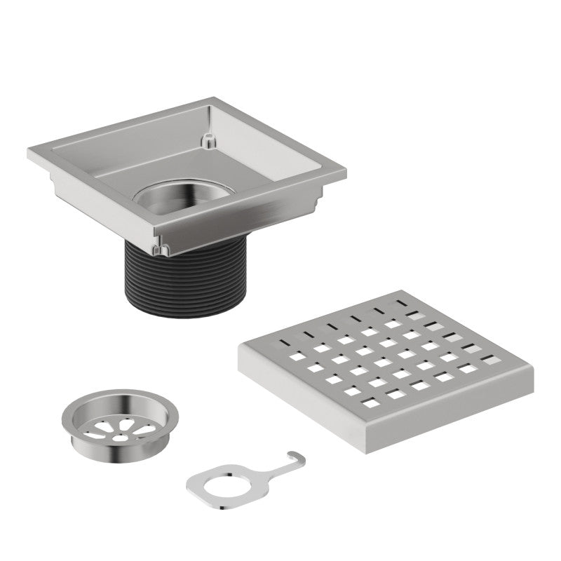 Elan Square Shower Floor Drain