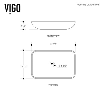 Hadyn Tempered Glass Vessel Bathroom Sink