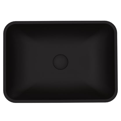 Sottile MatteShell™ Tempered Glass Vessel Bathroom Sink