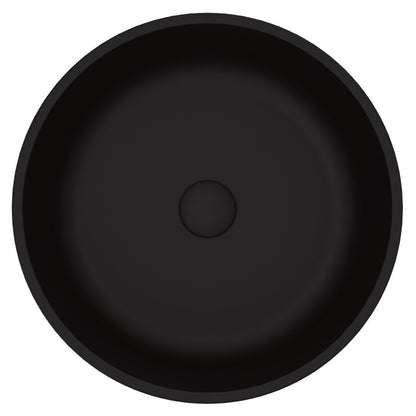 Black Modus MatteShell™ Tempered Glass Vessel Bathroom Sink