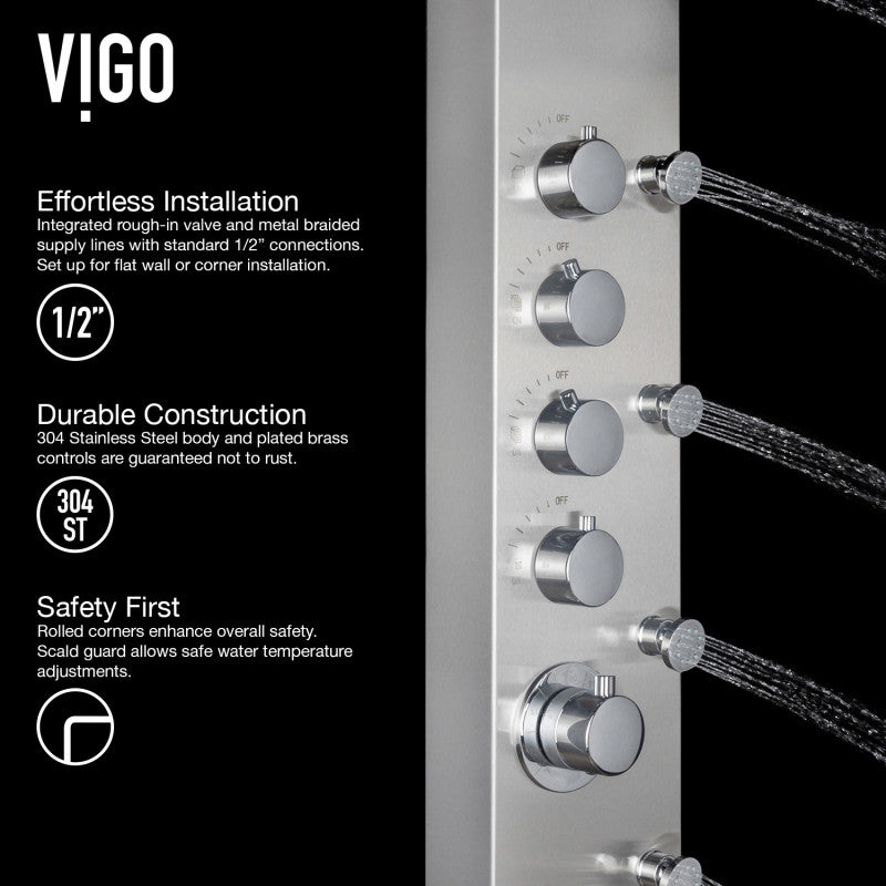 Brielle Shower Panel System
