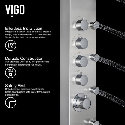 Brielle Shower Panel System