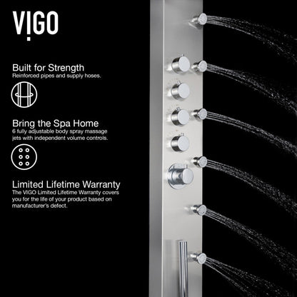 Brielle Shower Panel System