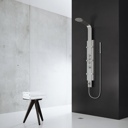 Mateo Shower Panel System with Tub Spout