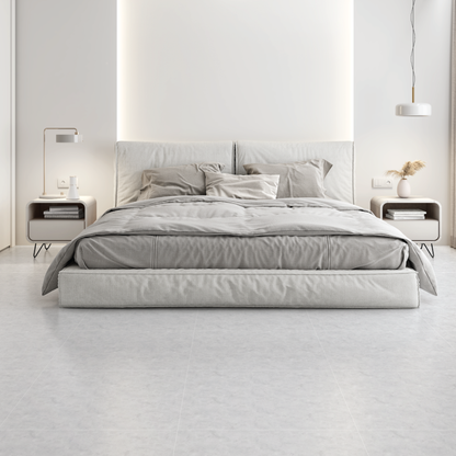 Concrete Light Grey Color Body Porcelain Tile