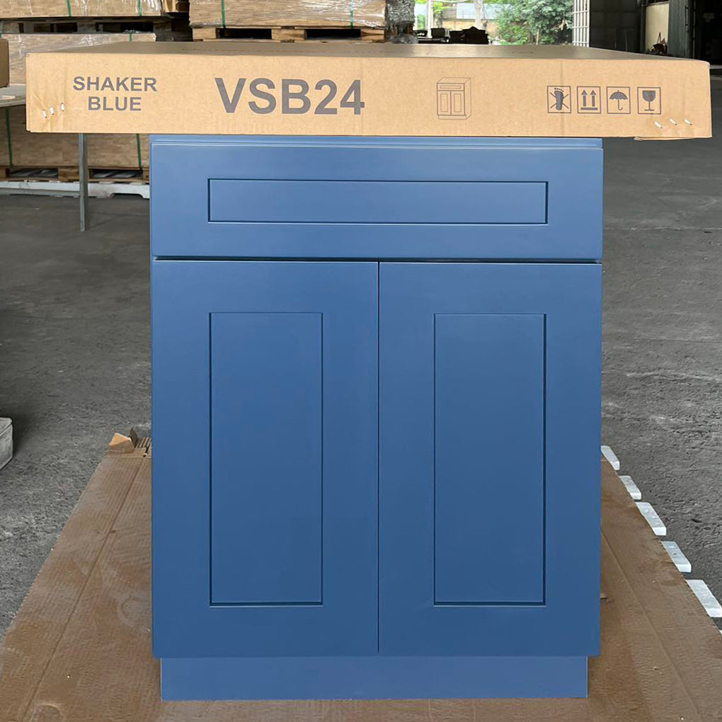 Blue Shaker (Bathroom Vanity Only)