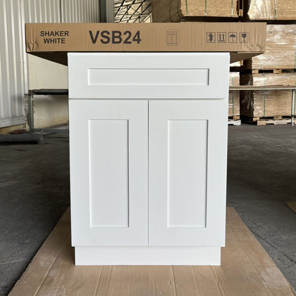 White Shaker (Bathroom Vanity Only)