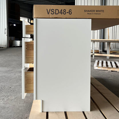 White Shaker (Bathroom Vanity Only)