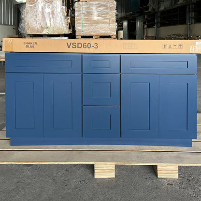 Blue Shaker (Bathroom Vanity Only)