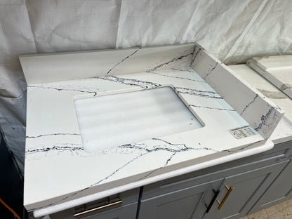 Calacatta North Quartz Vanity Top