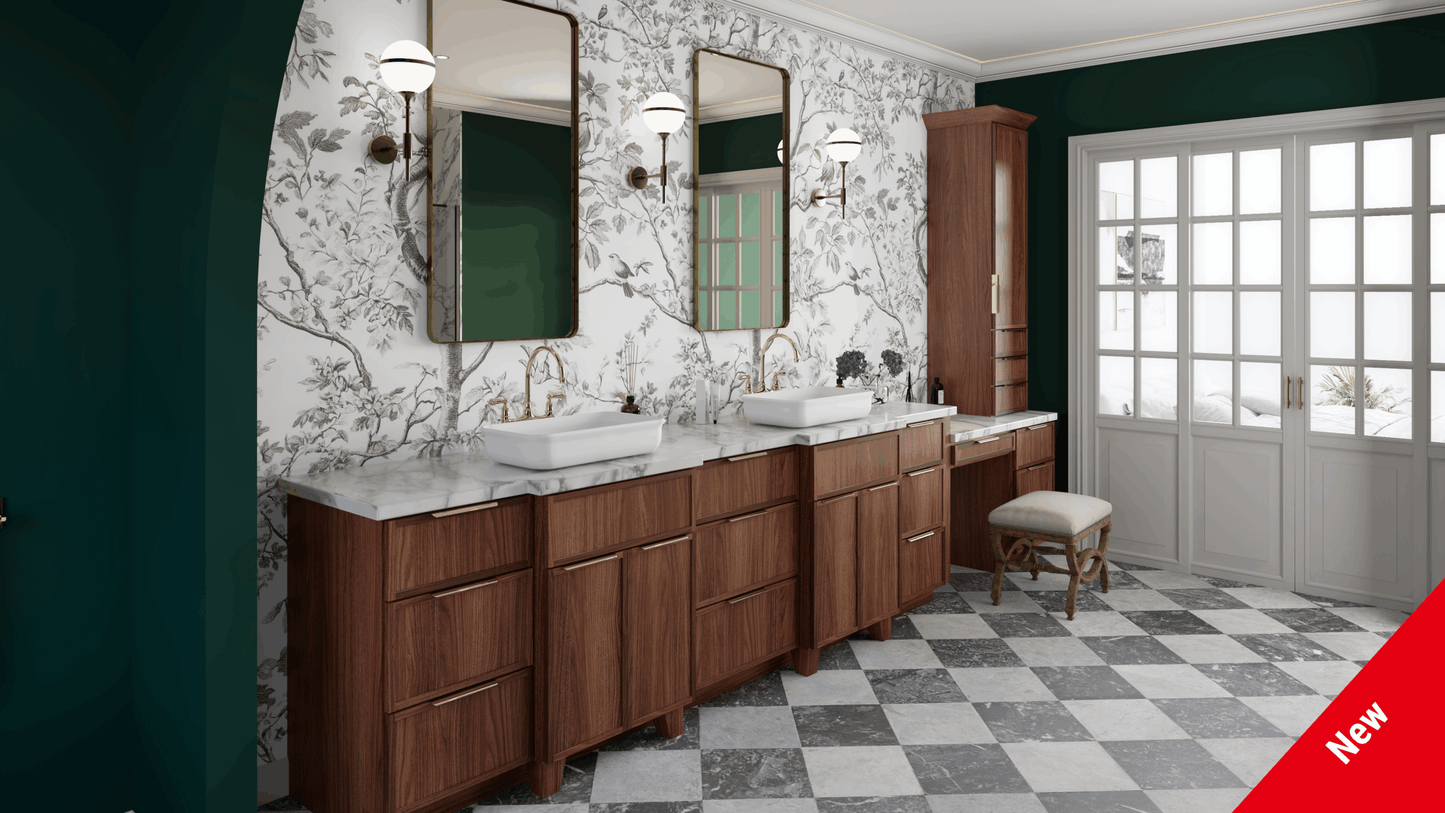 Olso Classic Walnut Slim Shaker