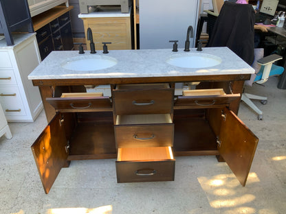 [CLEARANCE] Water Creation Aberdeen Rustic Sierra 72” Bathroom Vanity [BASE ONLY]