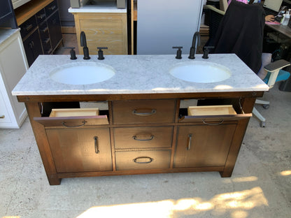 [CLEARANCE] Water Creation Aberdeen Rustic Sierra 72” Bathroom Vanity [BASE ONLY]