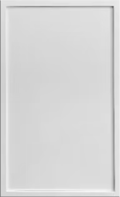 White Slim Shaker (Bathroom Vanity Only)