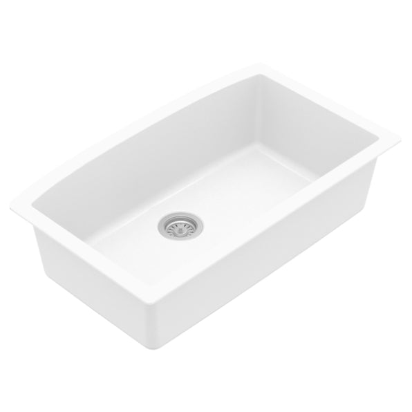 Tudor 33" Quartz Composite Undermount Kitchen Sink