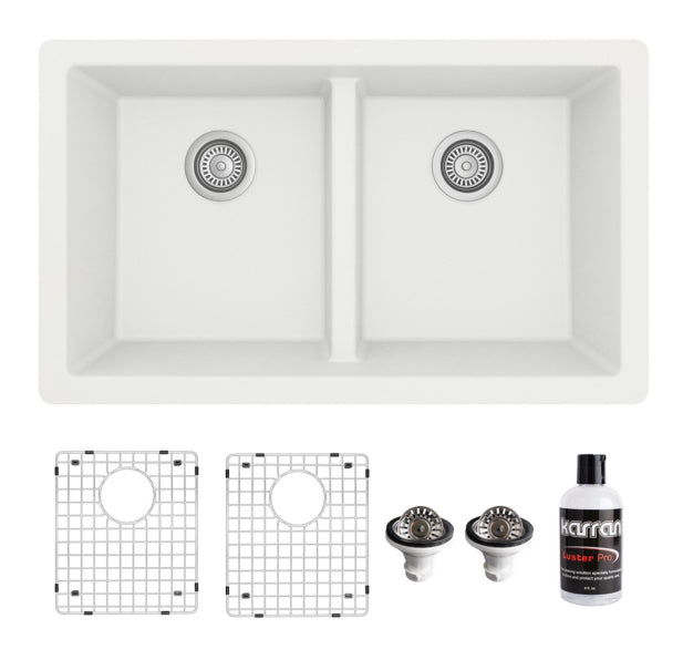 Essence 32" Quartz Composite Undermount Kitchen Sink