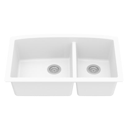 Tudor 33" Quartz Composite Undermount Kitchen Sink