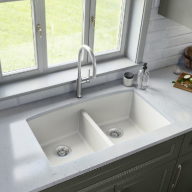 Tudor 33" Quartz Composite Undermount Kitchen Sink