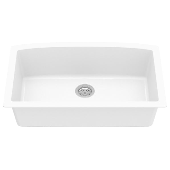 Tudor 33" Quartz Composite Undermount Kitchen Sink