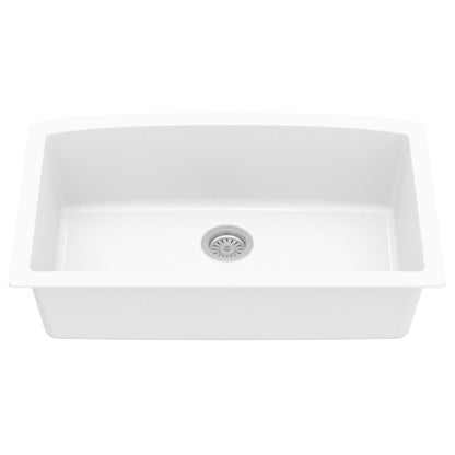 Tudor 33" Quartz Composite Undermount Kitchen Sink