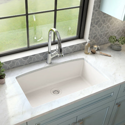 Tudor 33" Quartz Composite Undermount Kitchen Sink