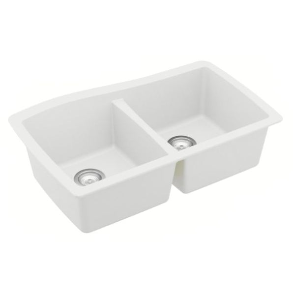 Tidal 34" Quartz Composite Undermount Kitchen Sink