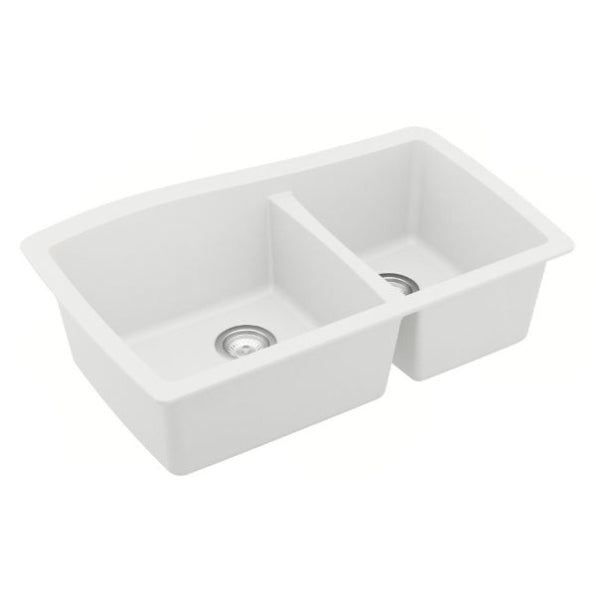 Tidal 34" Quartz Composite Undermount Kitchen Sink