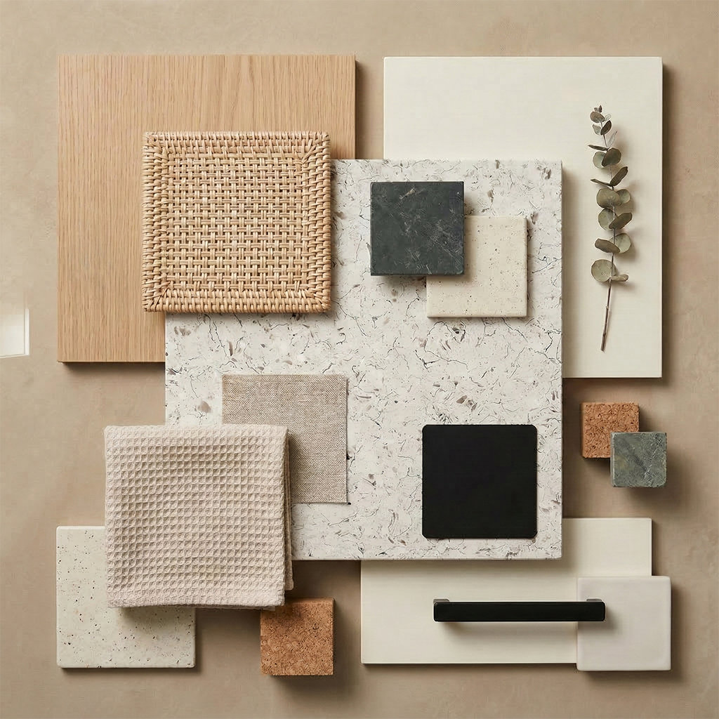 White Cloud Quartz Slab