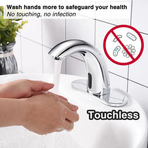 Bishop Motion Sensor Touchless Bathroom Faucet