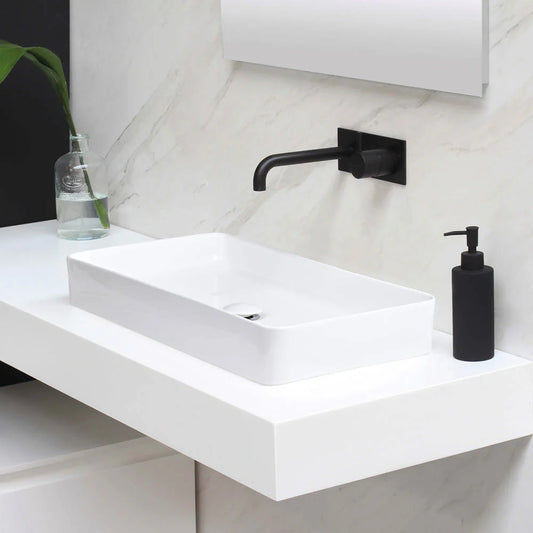 Veza Porcelain Vessel Bathroom Sink