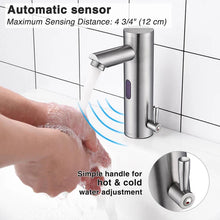 Load image into Gallery viewer, Magnolia Motion Sensor Touchless Bathroom Faucet
