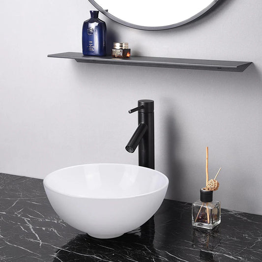 Nali Porcelain Vessel Bathroom Sink