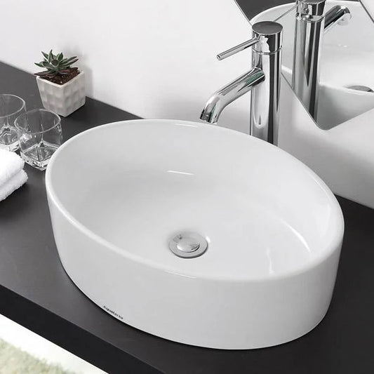 Nyx Porcelain Vessel Bathroom Sink