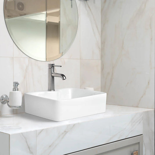 Yira Porcelain Vessel Bathroom Sink