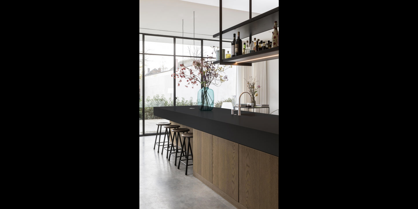 Absolute Black Quartz Slab