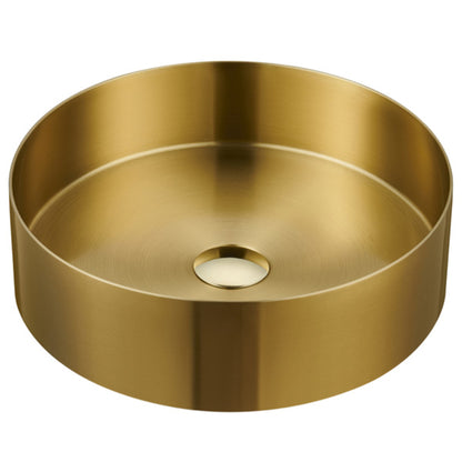 Cinox Round Stainless Steel Vessel Bathroom Sink