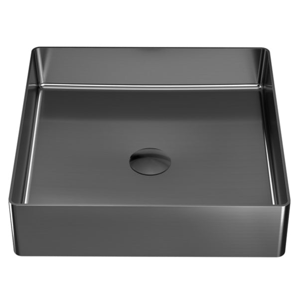 Cinox Square Stainless Steel Vessel Bathroom Sink