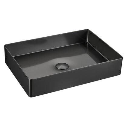 Cinox Rectangular Stainless Steel Drop-In Bathroom Sink